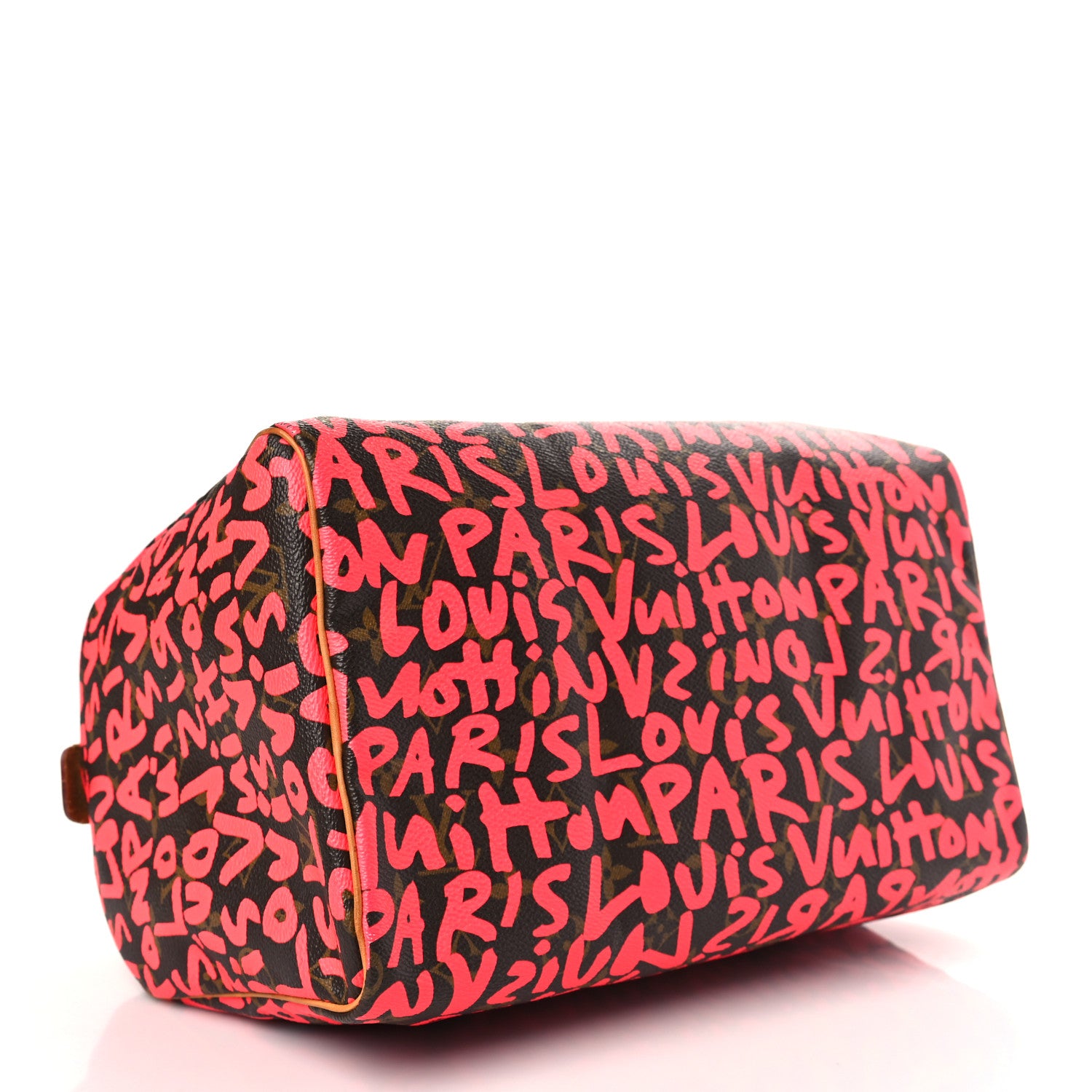 Louis Vuitton Monogram Graffiti Speedy 30 Fuchsia 4 of 8