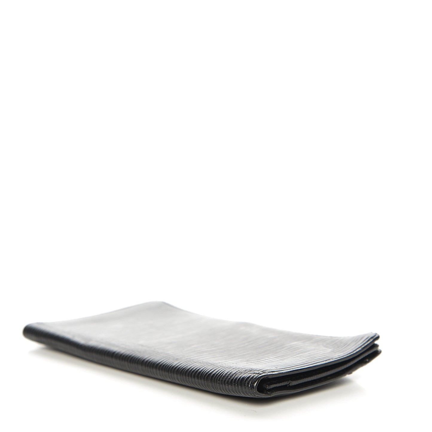 Epi Porte Valeurs Checkbook Wallet Black