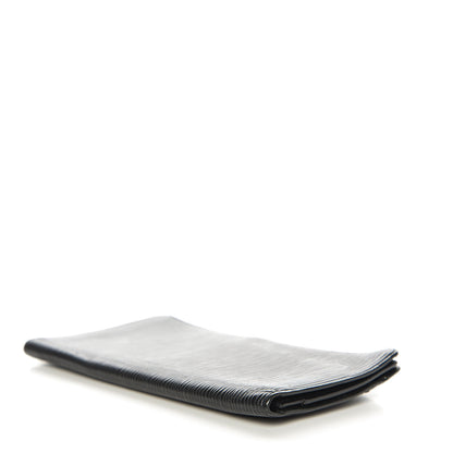 Louis Vuitton Epi Porte Valeurs Checkbook Wallet Black 3 of 7