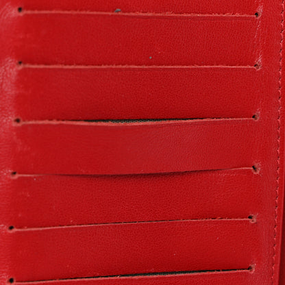 Chanel Caviar Sevruga Yen Wallet Red 13 of 15