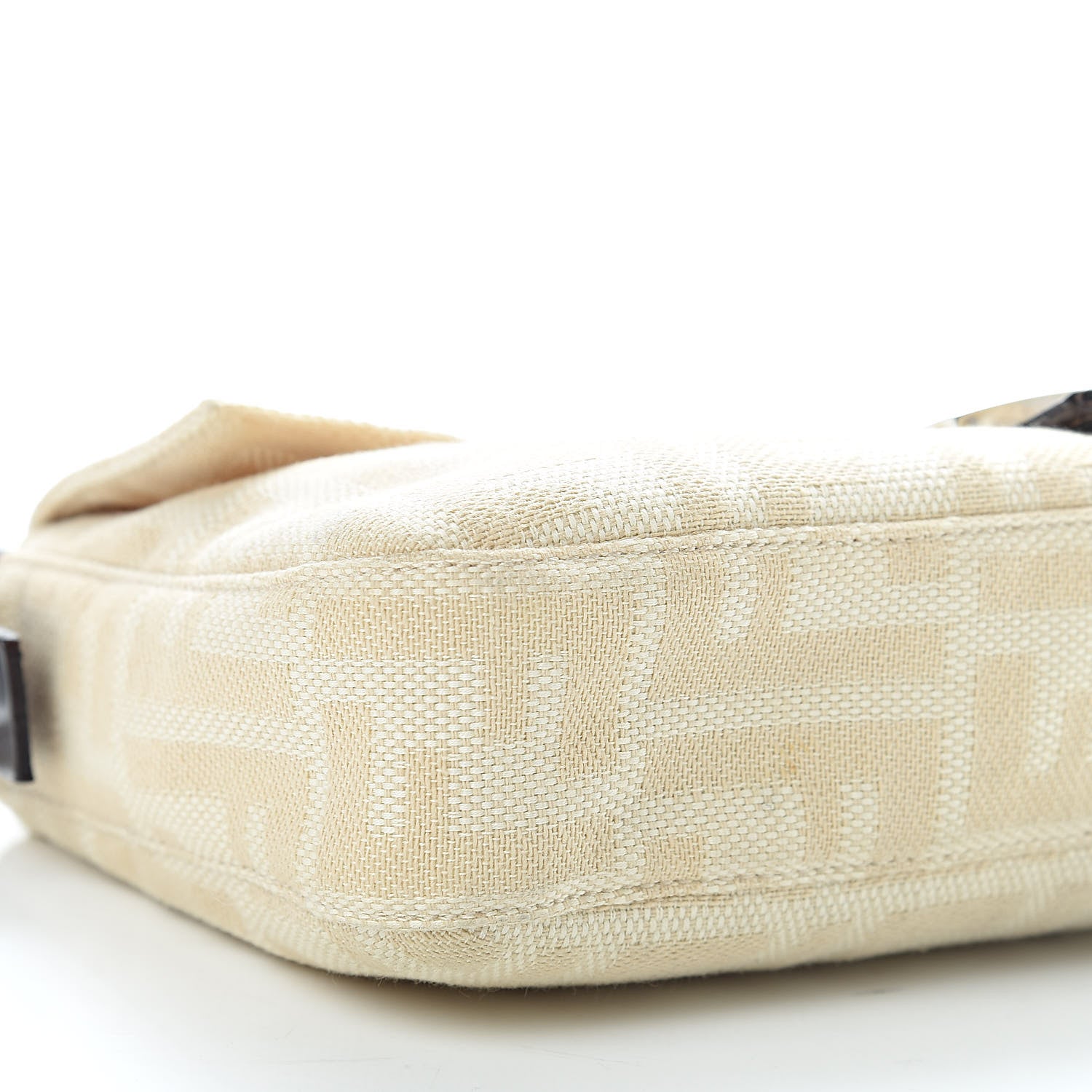 Fendi Zucca Baguette Beige 8 of 9