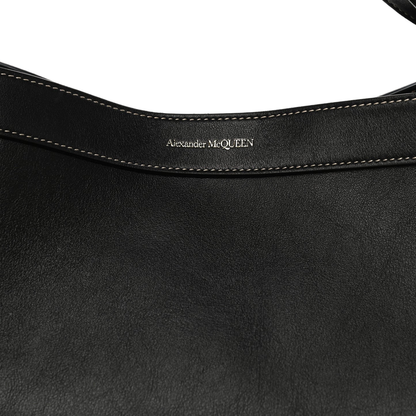 Calfskin Large The Bow Bag Black