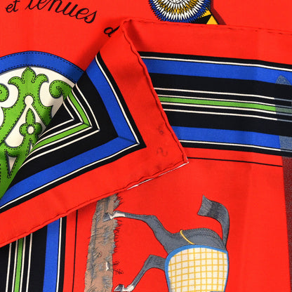 Hermes Silk Couvertures Et Tenues de Jour Scarf 90 4 of 4