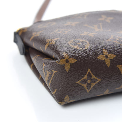 Louis Vuitton Monogram Pallas Clutch Black 9 of 10