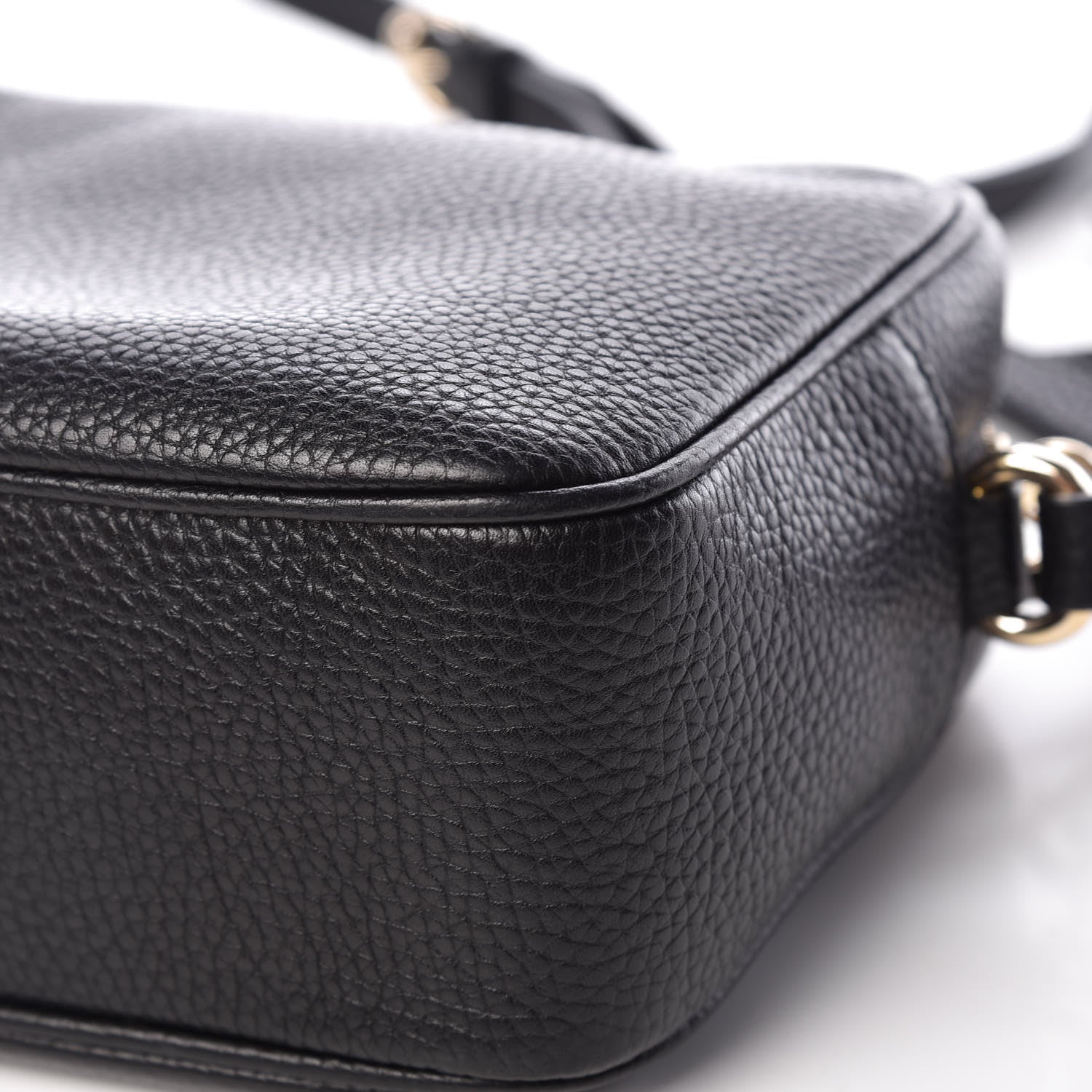 Gucci Pebbled Calfskin Small Soho Disco Bag Black 11 of 11