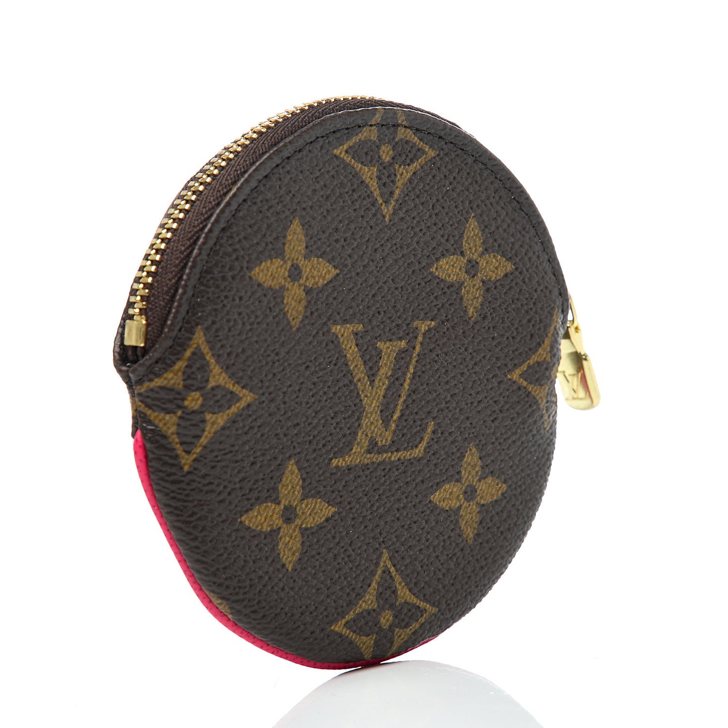 Monogram 2018 Christmas Animation Round Coin Purse