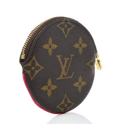 Louis Vuitton Monogram 2018 Christmas Animation Round Coin Purse 2 of 6