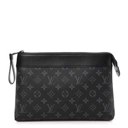 Louis Vuitton Monogram Eclipse Pochette Voyage Souple 1 of 8
