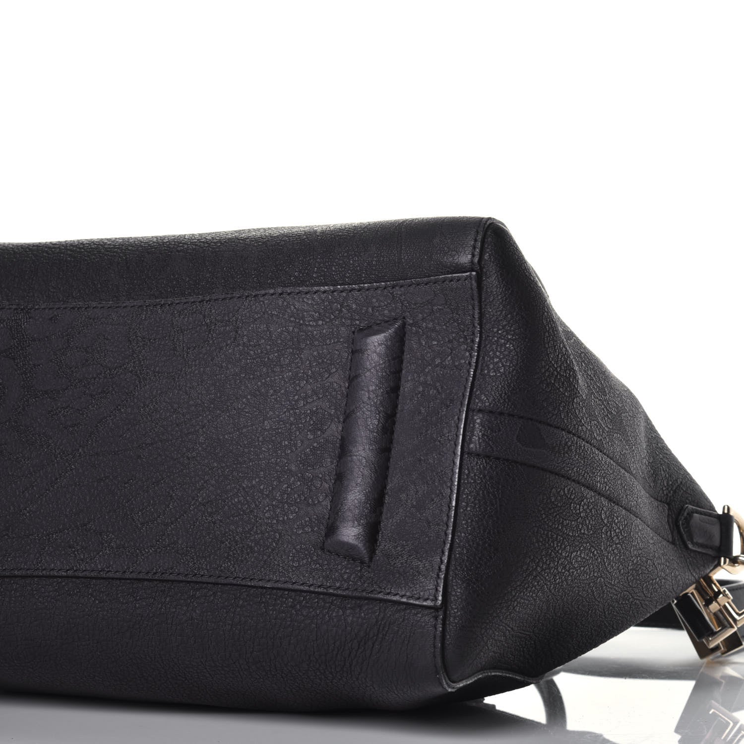 Givenchy Goatskin Embossed Small Antigona Black 9 of 9