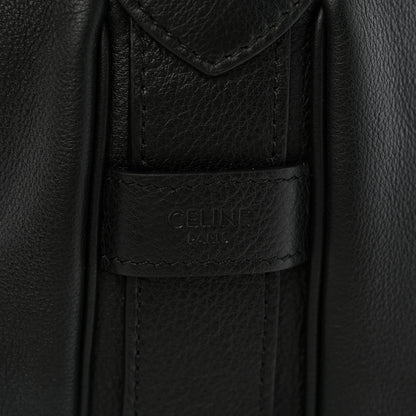 Celine Supple Calfskin Large Romy Shoulder Bag Black 7 of 10