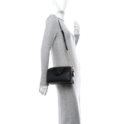 Louis Vuitton LOUIS VUITTON Empreinte Monogram Giant Speedy Bandouliere 20 Black 2 of 9