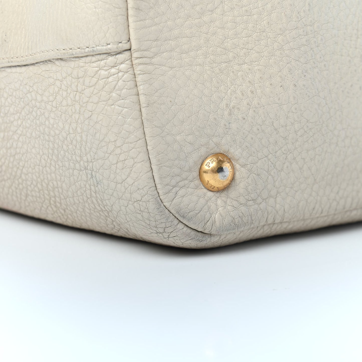 Vitello Daino Shopping Tote Sabbia