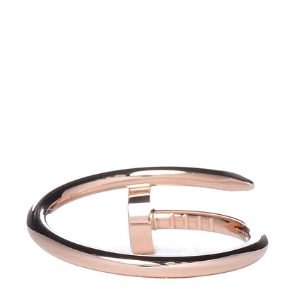 Cartier 18K Pink Gold Small Juste Un Clou Ring 50 5.25 3 of 6