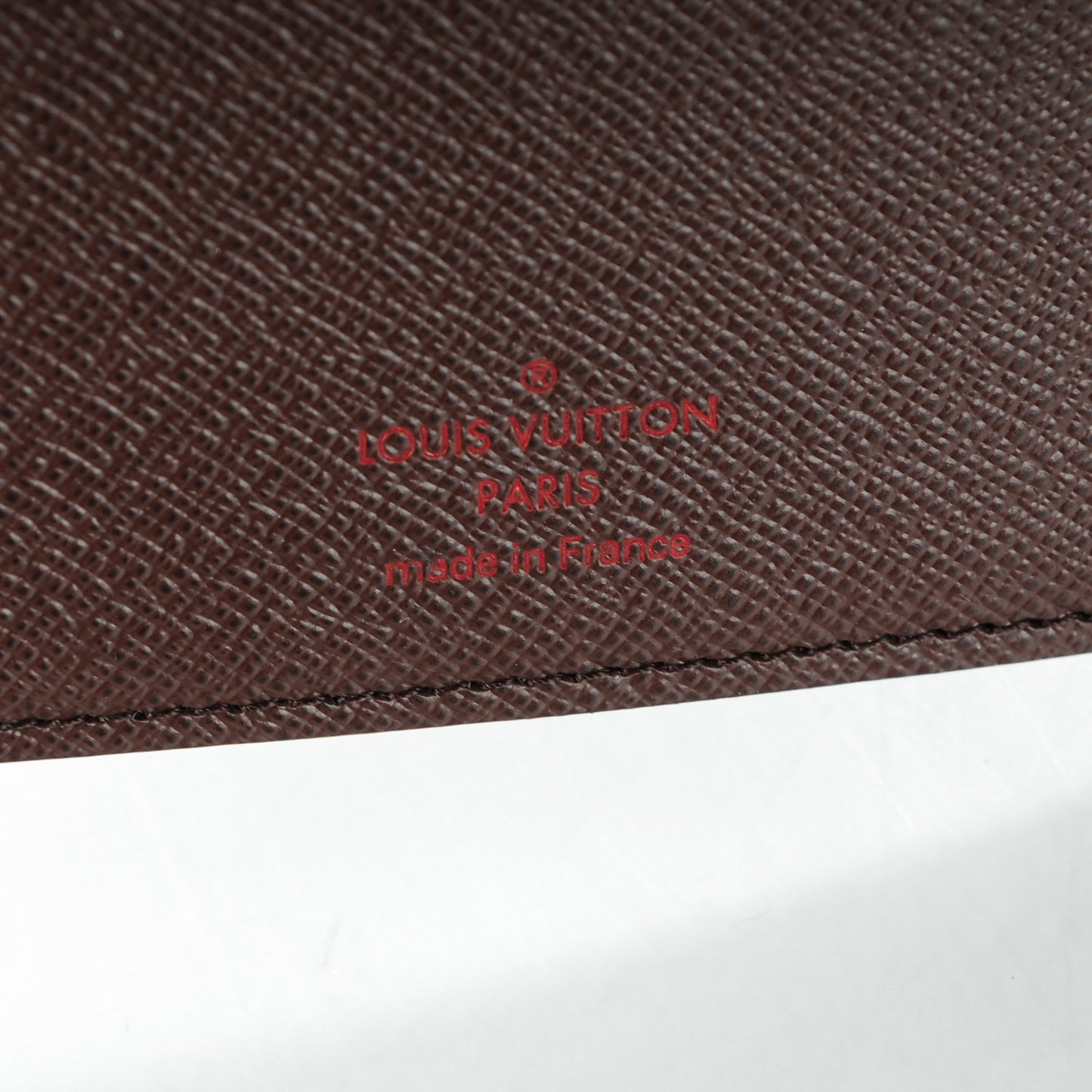 Damier Ebene Medium Ring Agenda Cover