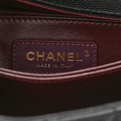 Chanel Caviar Quilted Mini Coco Handle Flap Black 6 of 10