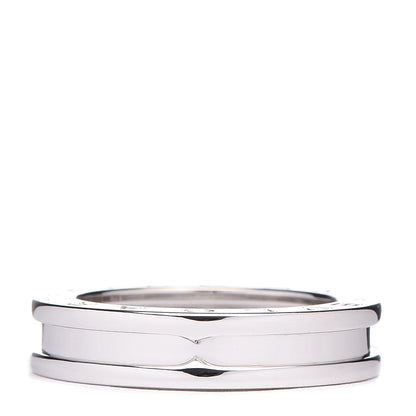 Tiffany BULGARI 18K White Gold B.Zero1 One-Band Ring 52 6 3 of 5