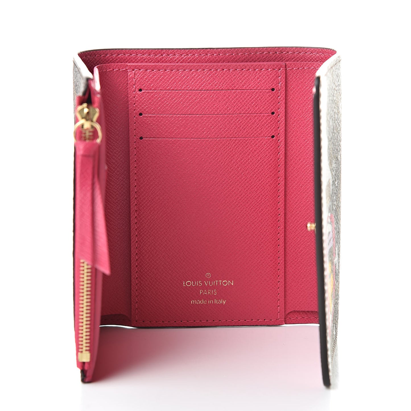 Monogram 2019 Christmas Animation Victorine Wallet Fuchsia