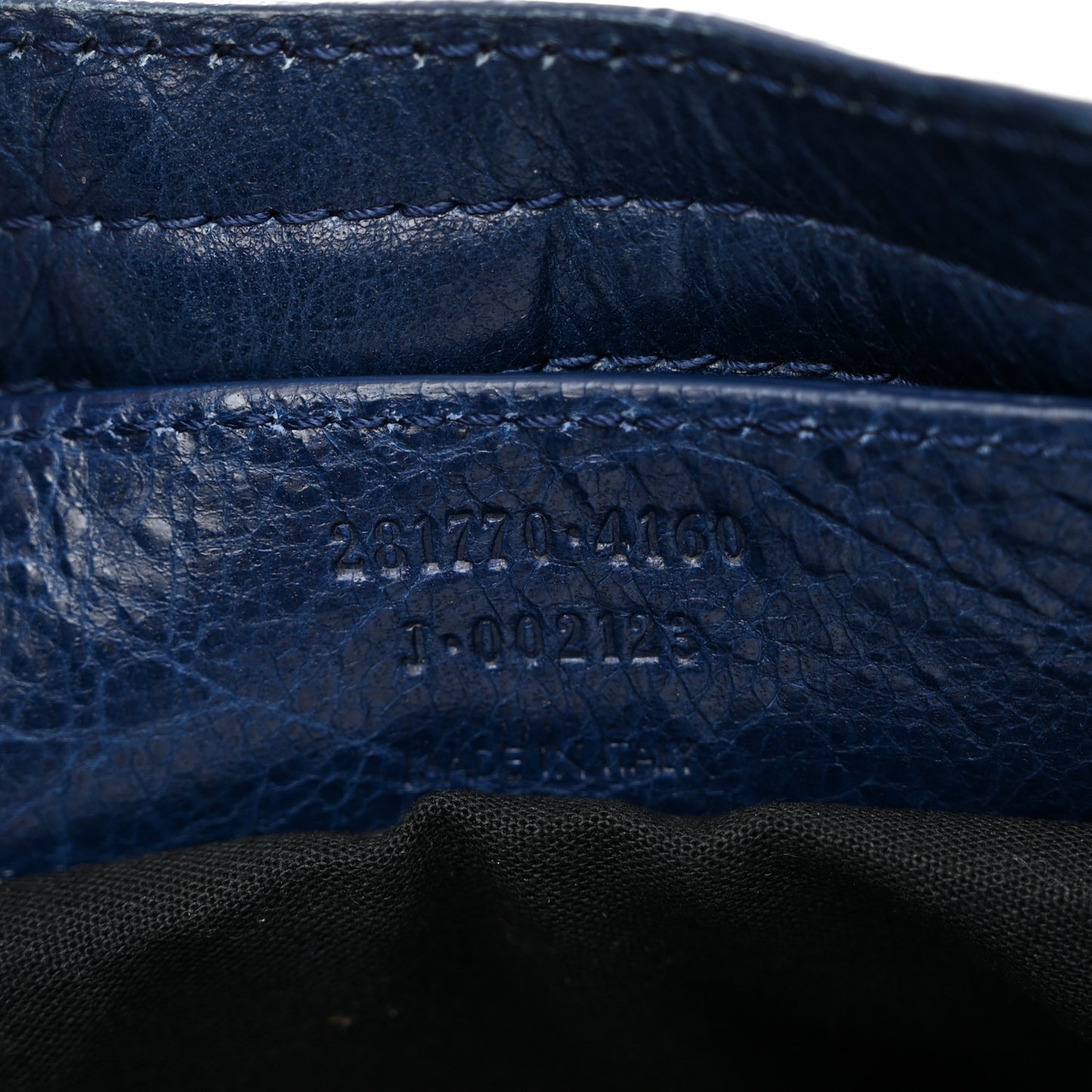 Agneau Giant 12 Gold Hardware City Bleu Mineral