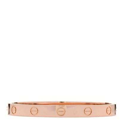 Cartier 18k Pink Gold Love Bracelet 16 1 of 9
