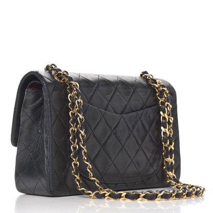 Chanel Lambskin Quilted Small Double Flap Black 3 of 17