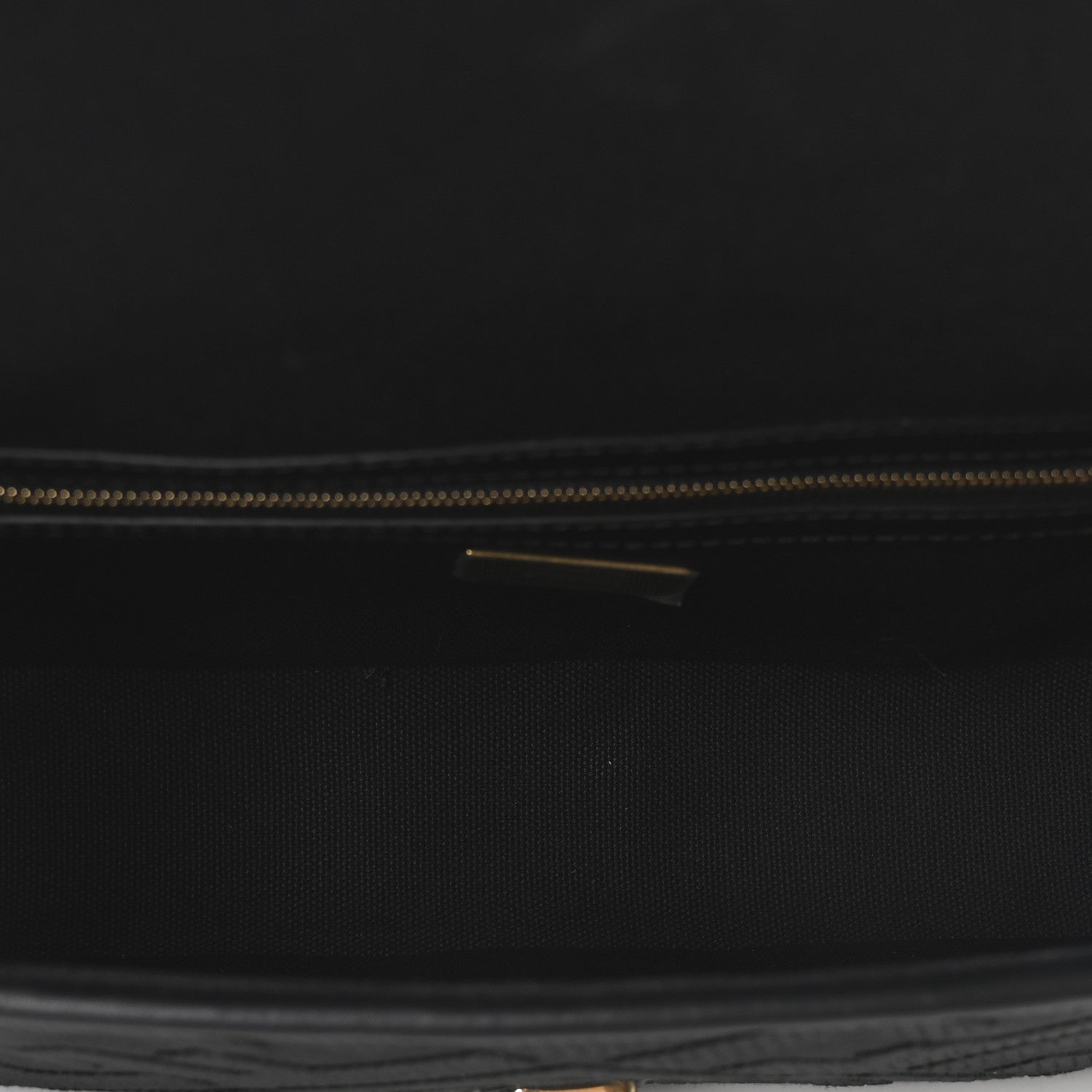 Fendi Canvas Vitello King Extra Strap FF Embroidered Baguette Black 5 of 9
