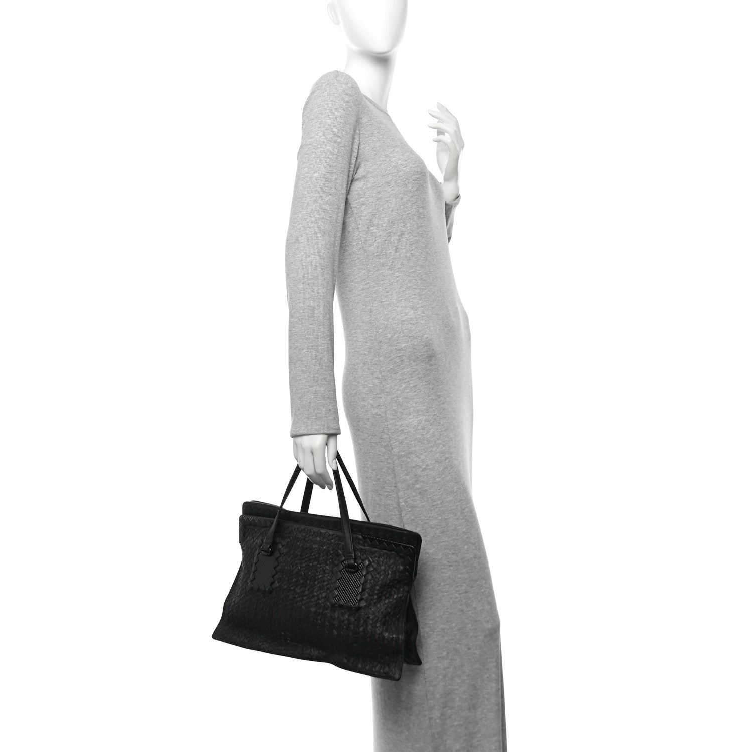 Bottega Veneta Nappa Intrecciato Tote Black 2 of 14