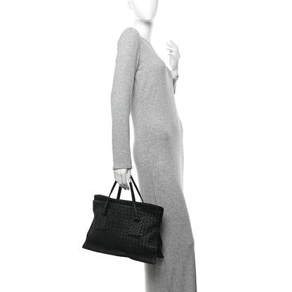 Bottega Veneta Nappa Intrecciato Tote Black 2 of 14