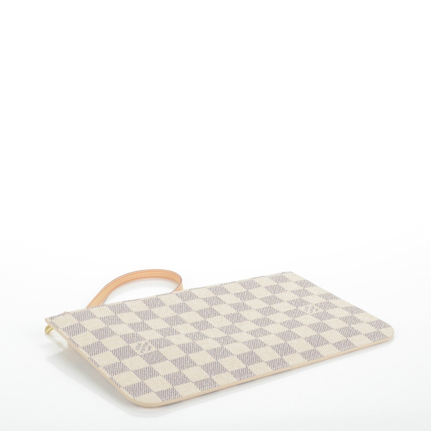 Louis Vuitton Damier Azur Neverfull MM GM Pochette Rose Ballerine 3 of 7
