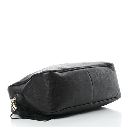 Gucci Pebbled Calfskin Medium Soho Bowler Black 4 of 20