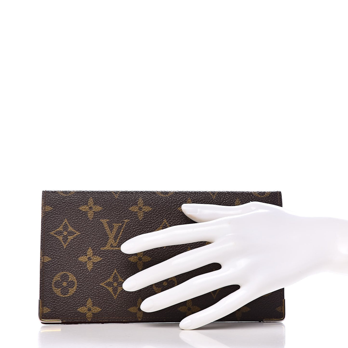 Monogram Checkbook Wallet