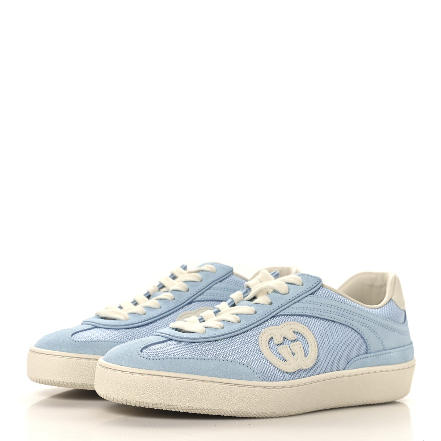 Suede Mesh Womens G75 Sneakers 36 Blue