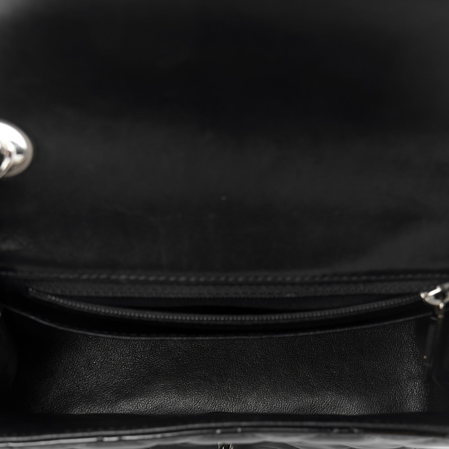 Chanel Patent Calfskin Quilted Mini Square Flap Black 5 of 11