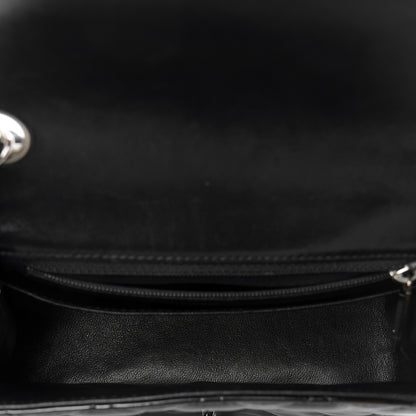 Chanel Patent Calfskin Quilted Mini Square Flap Black 5 of 11