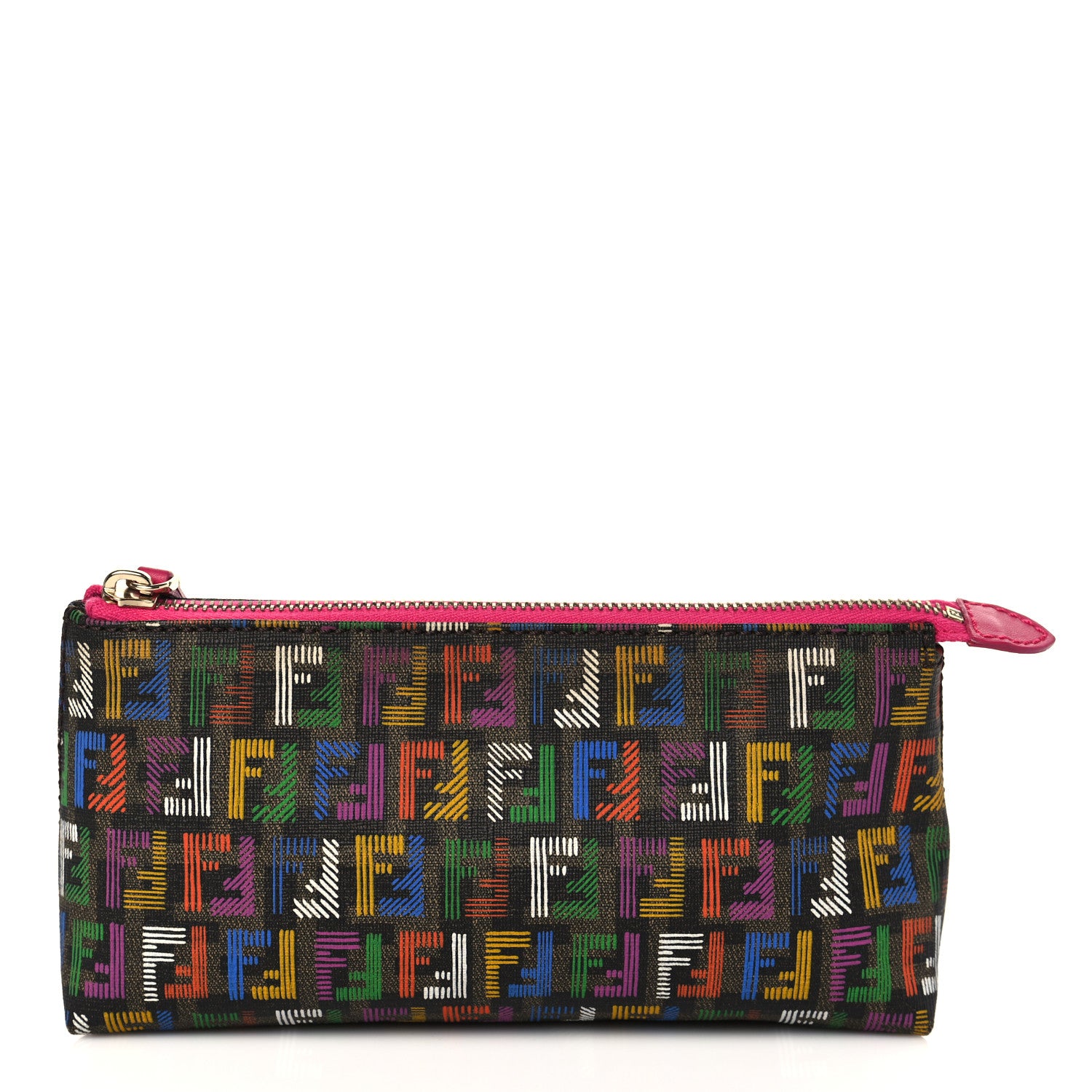 Fendi Zucca Spalmati FF Multicolor Cosmetic Case Multicolor 1 of 7