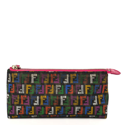 Fendi Zucca Spalmati FF Multicolor Cosmetic Case Multicolor 1 of 7