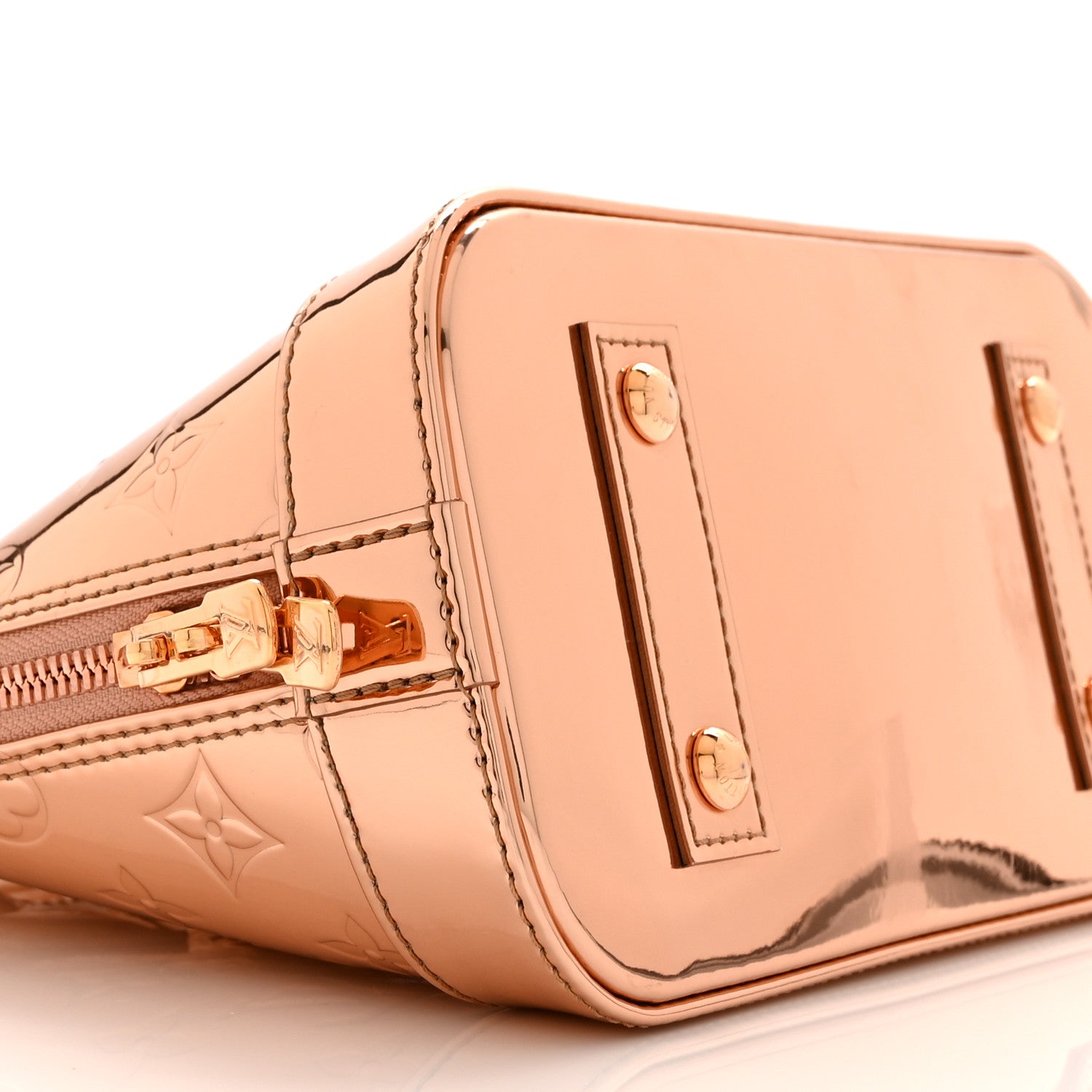 Louis Vuitton Monogram Miroir Alma BB Copper 8 of 10