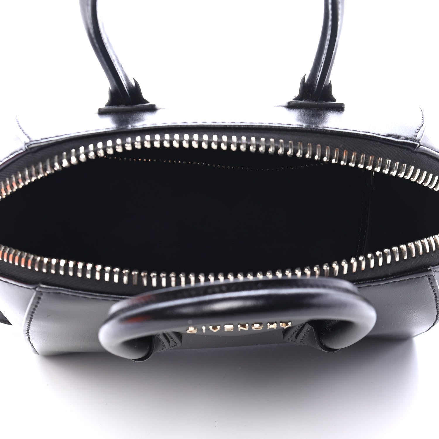 Givenchy Shiny Lord Calfskin Mini Antigona Black 5 of 10