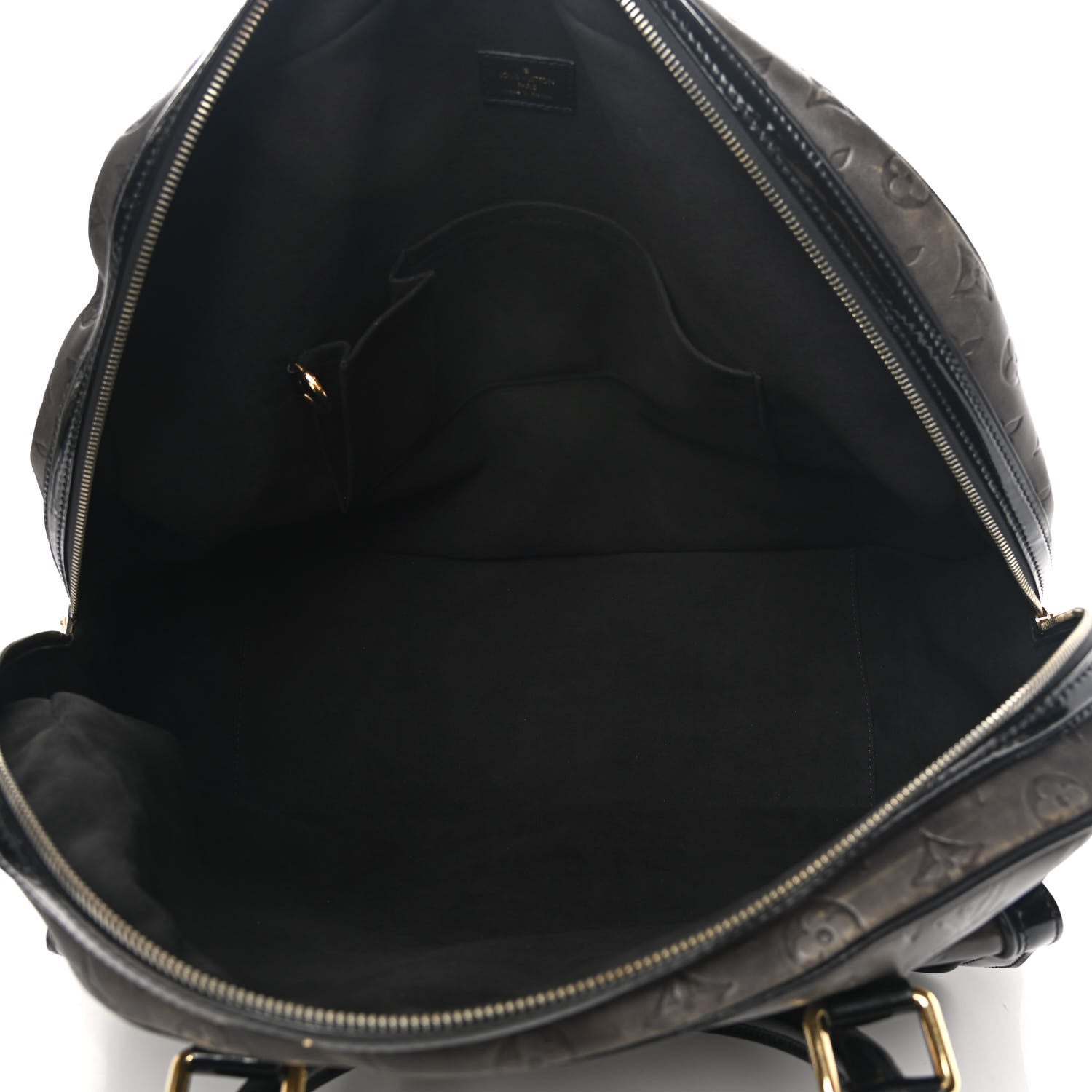 Louis Vuitton Monogram Embossed Cuir Alizee Gris 5 of 16