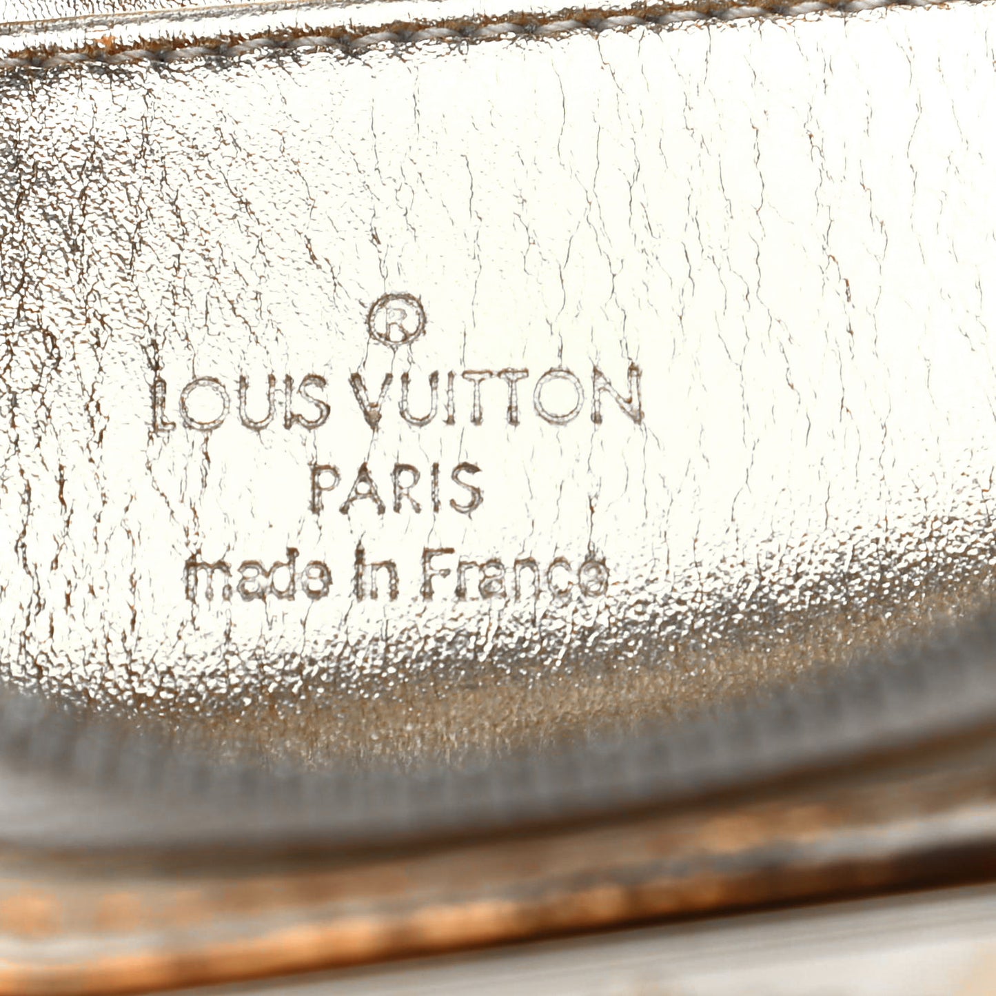 Monogram Miroir Trousse Cosmetic Bag Gold