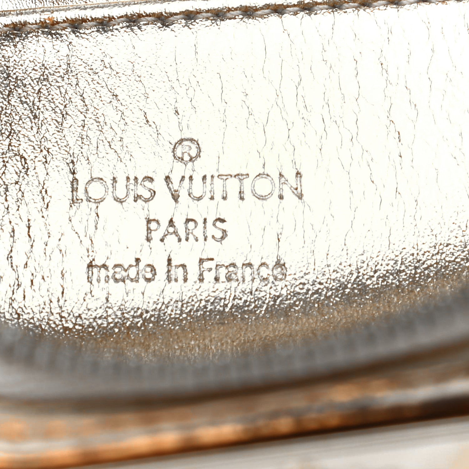 Louis Vuitton Monogram Miroir Trousse Cosmetic Bag Gold 6 of 7