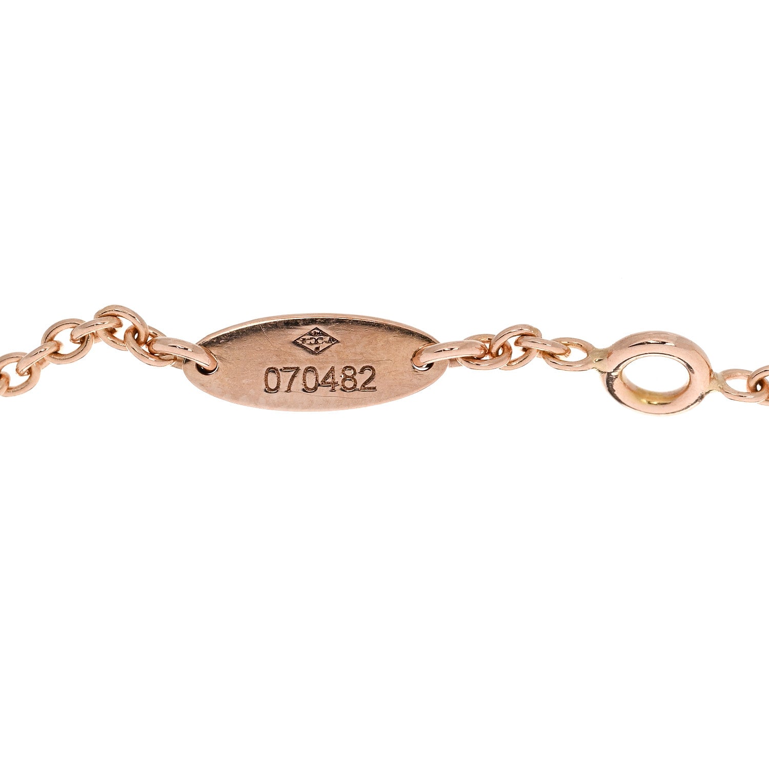 Christian Dior 18K Rose Gold Diamond Black Onyx Rose Des Vents