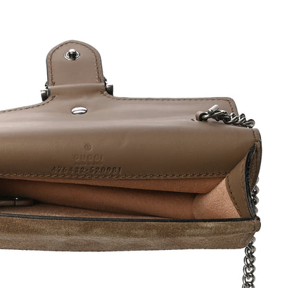 Gucci GG Supreme Monogram Super Mini Dionysus Shoulder Bag Taupe 5 of 8