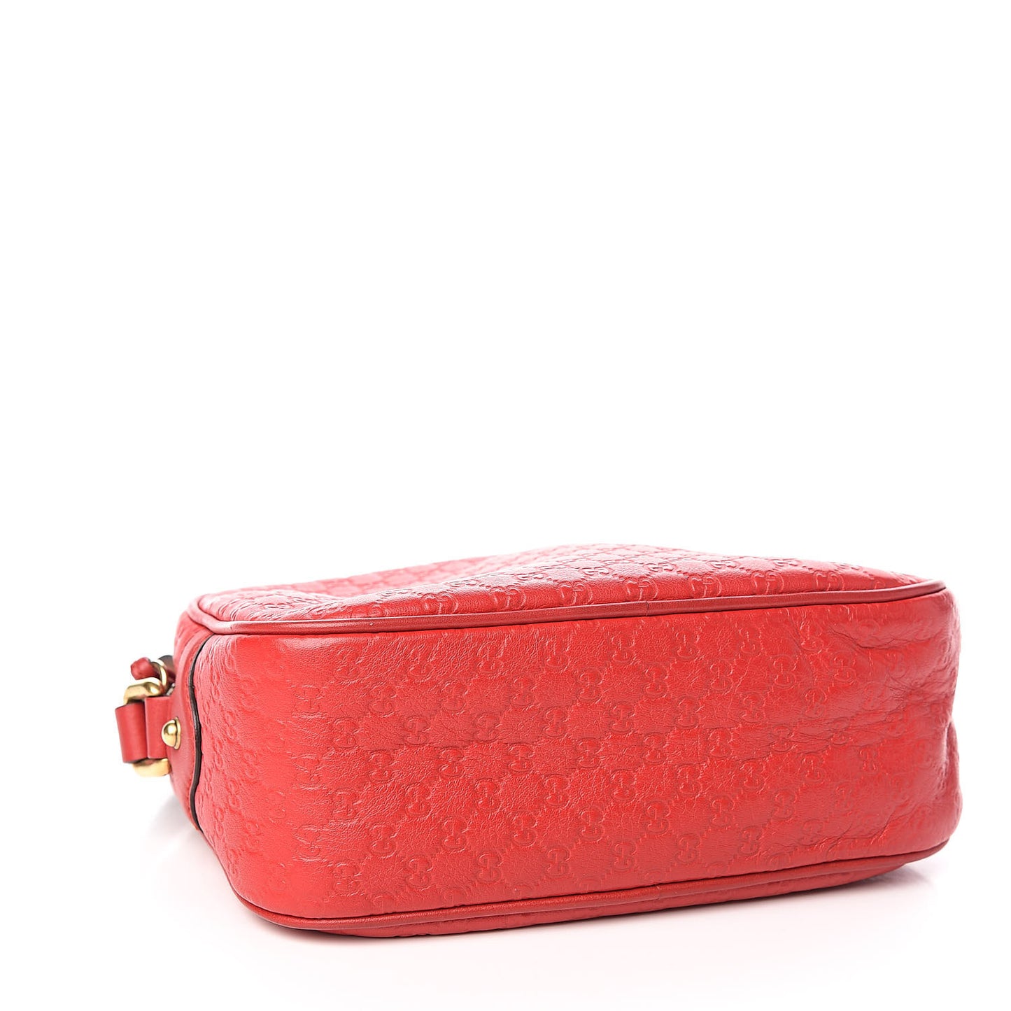 Microguccissima Sunshine Disco Crossbody Bag Red