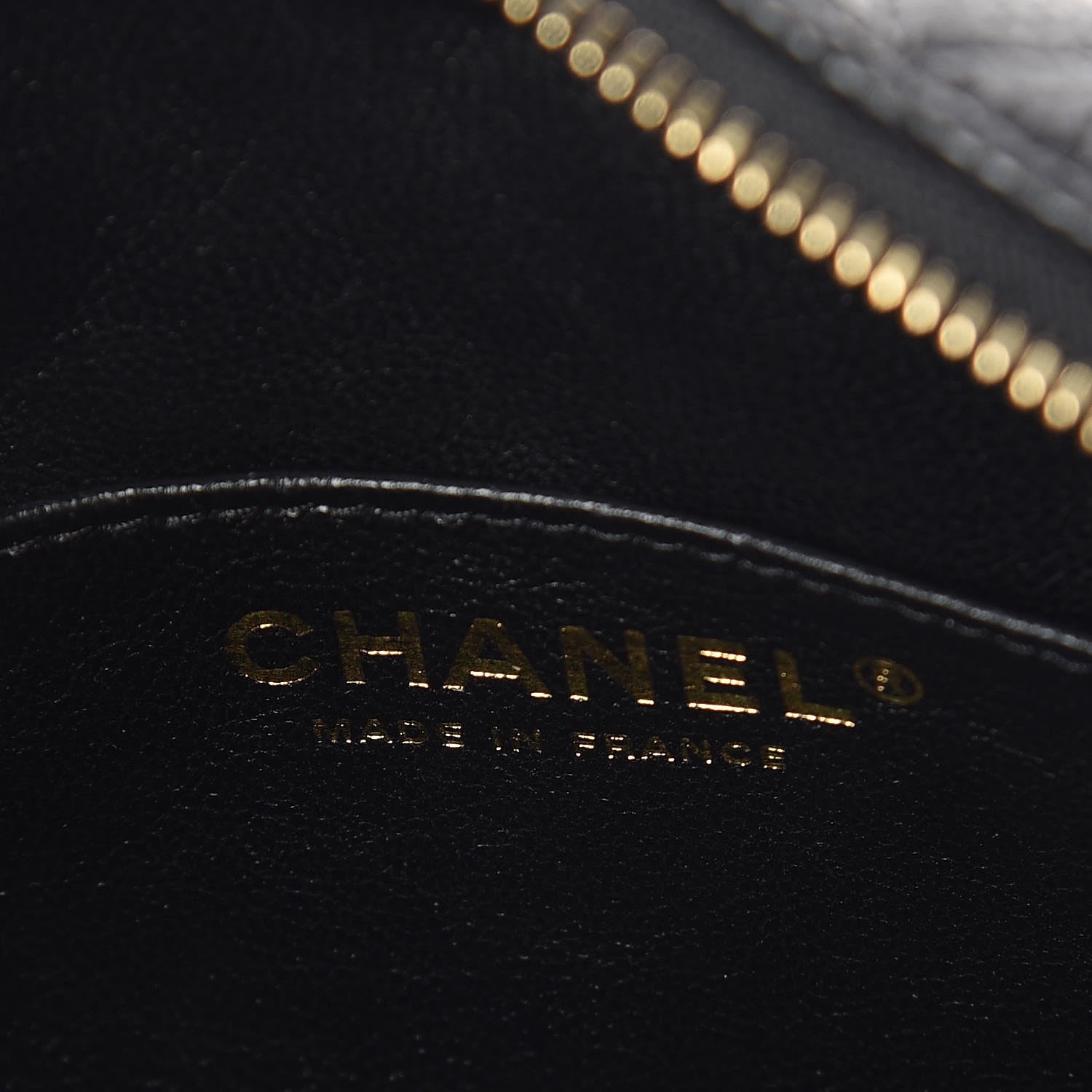 Chanel Caviar Quilted Camera Case Black 6 of 9