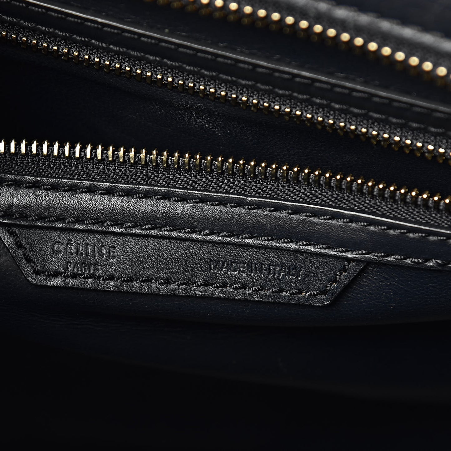 Smooth Calfskin Mini Luggage Black
