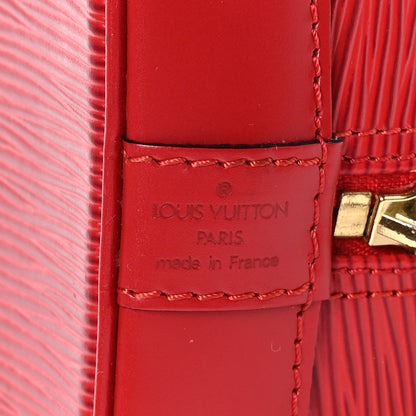 Louis Vuitton Epi Alma PM Castillan Red 7 of 13