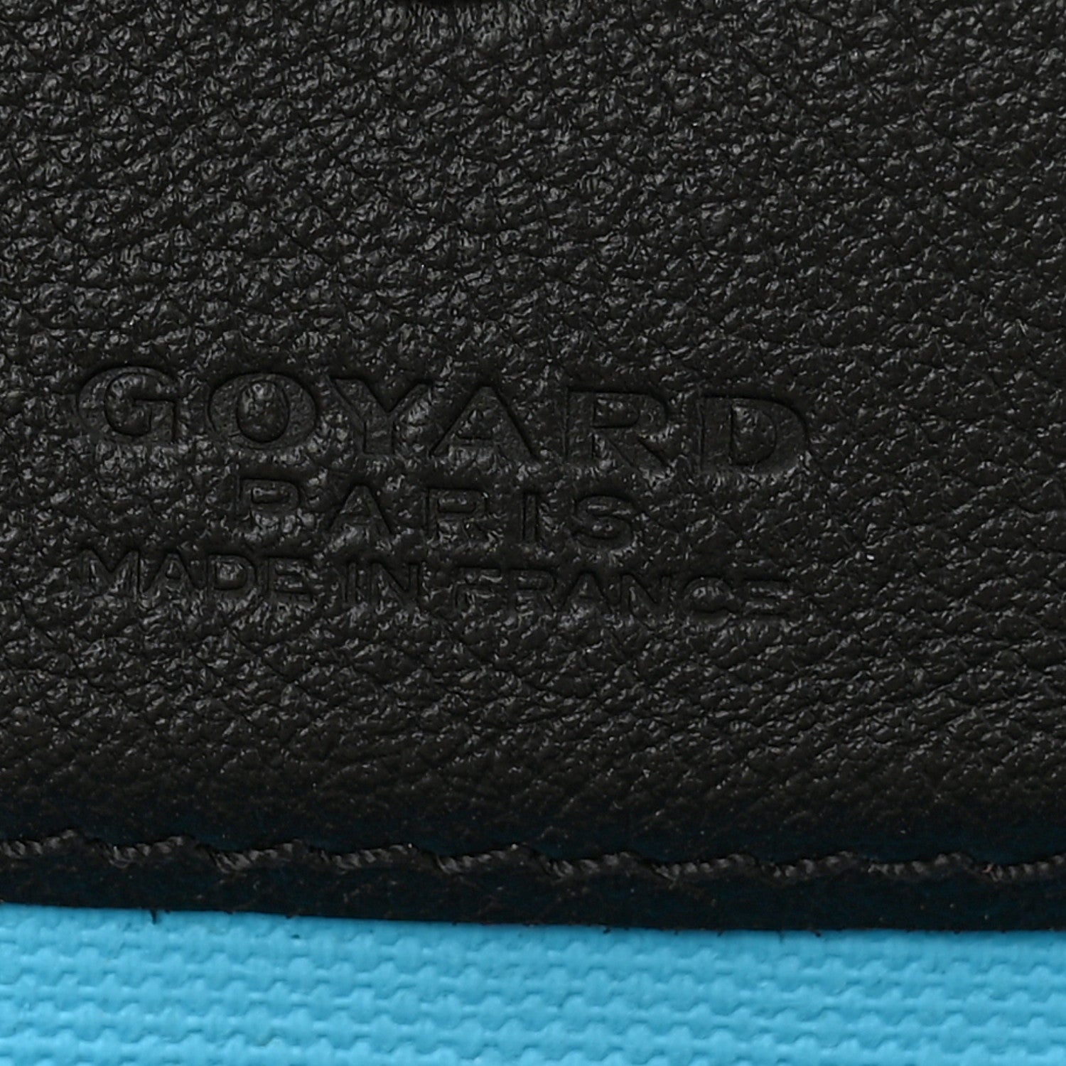 Goyard Goyardine Saint Louis Claire Voie PM Black Blue 7 of 11