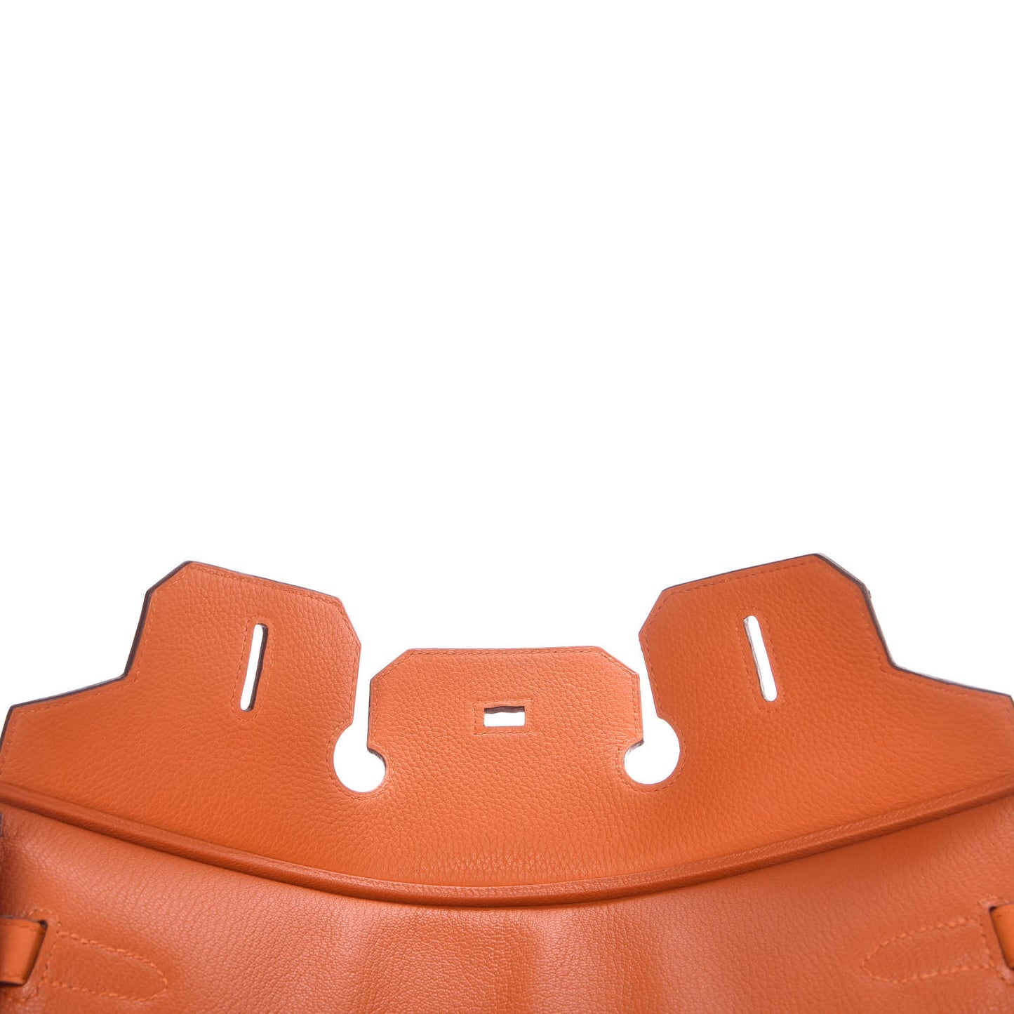 Taurillon Clemence Birkin 35 Orange