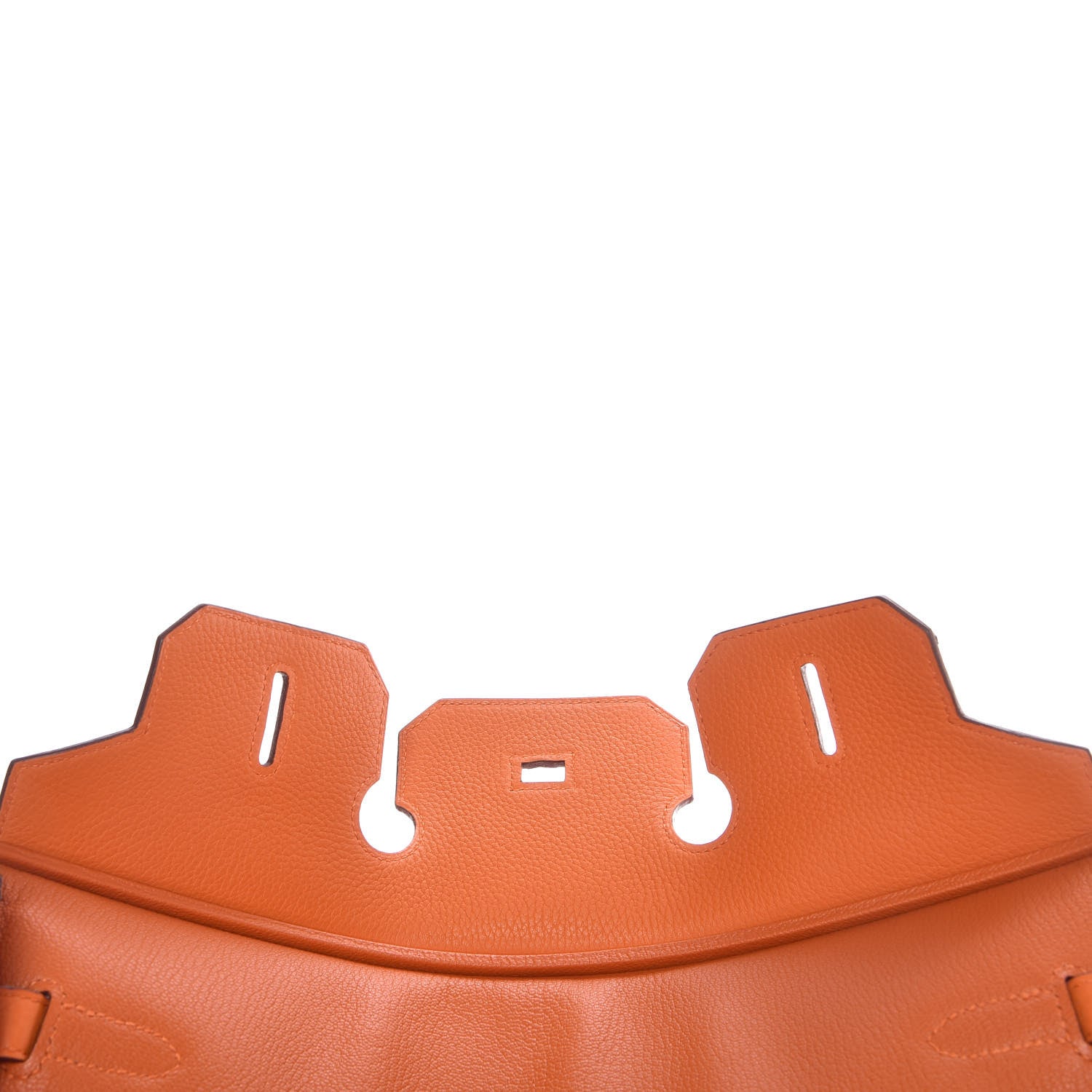 Hermes Taurillon Clemence Birkin 35 Orange 11 of 41