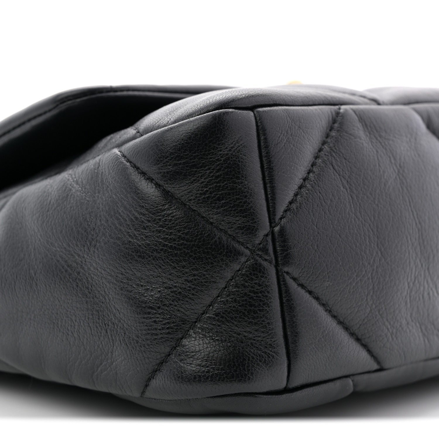 Chanel Lambskin Quilted Medium Chanel 19 Flap Black 9 of 11